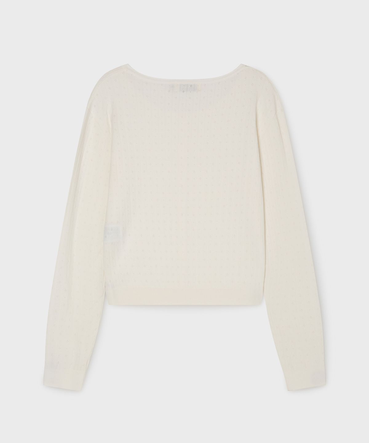 후아유(WHO.A.U) Punching Skashi Cardigan (Set-up) / WHCKG2433F