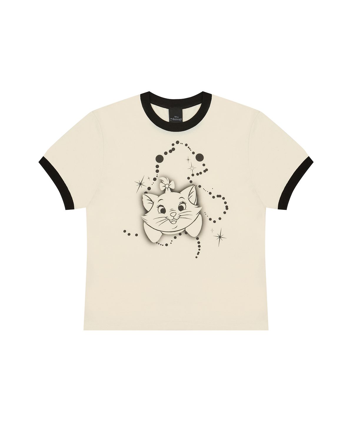 러브이즈트루(LUVISTRUE) [MARIE] FACE TEE(BEIGE)