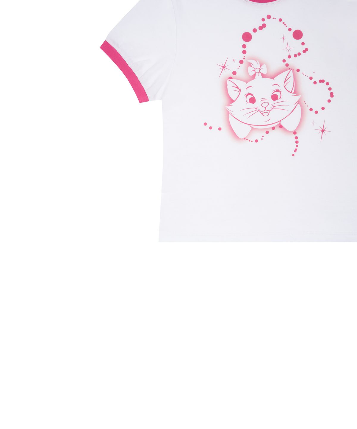 러브이즈트루(LUVISTRUE) [MARIE] FACE TEE(WHITE)