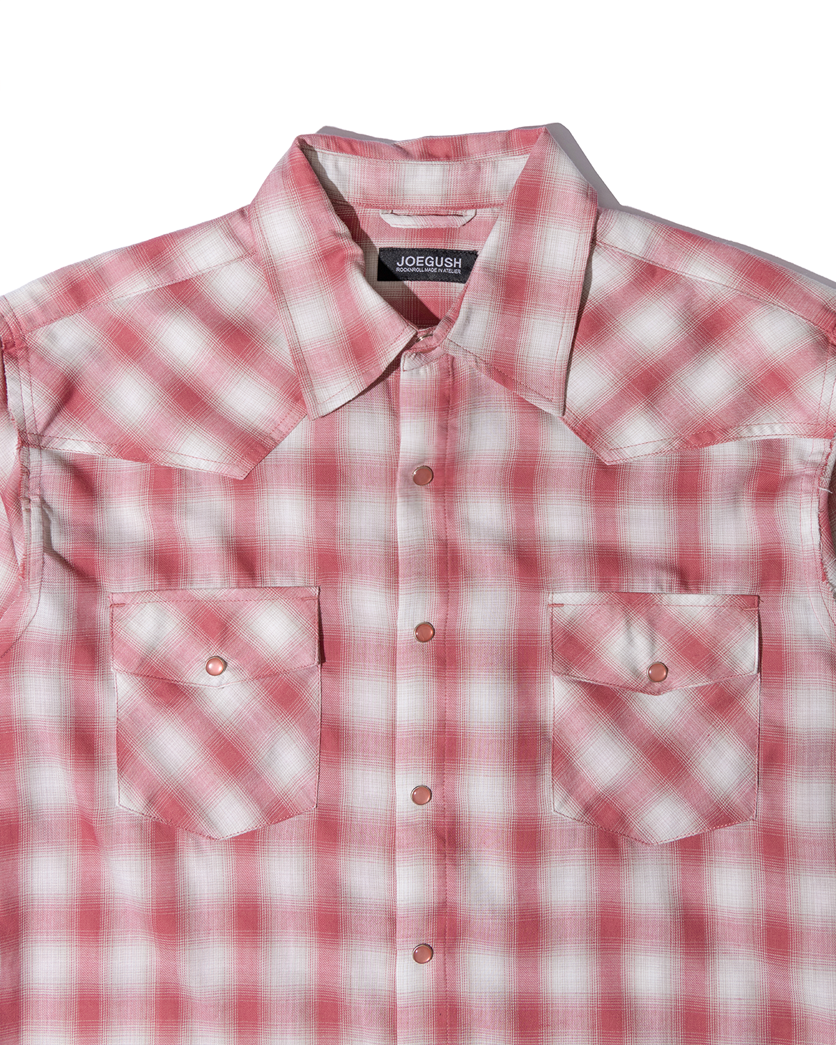 조거쉬(JOEGUSH) Kurt 3 Flannel Shirt (Red)