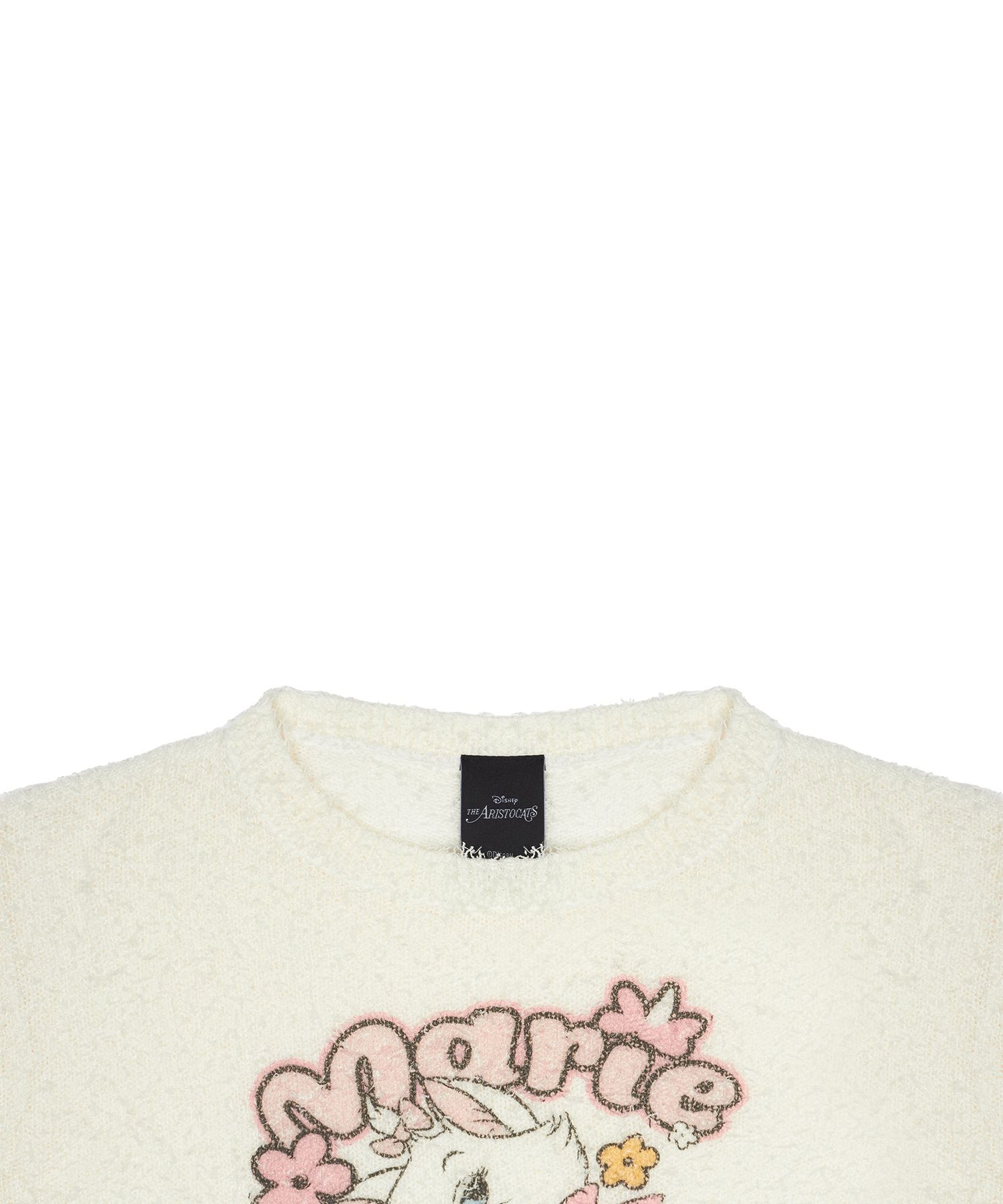 Tシャツ・カットソー LUV IS TRUE MARIE BOUCLE KNITPINK T-shirt with cut out, Pink - Sisley