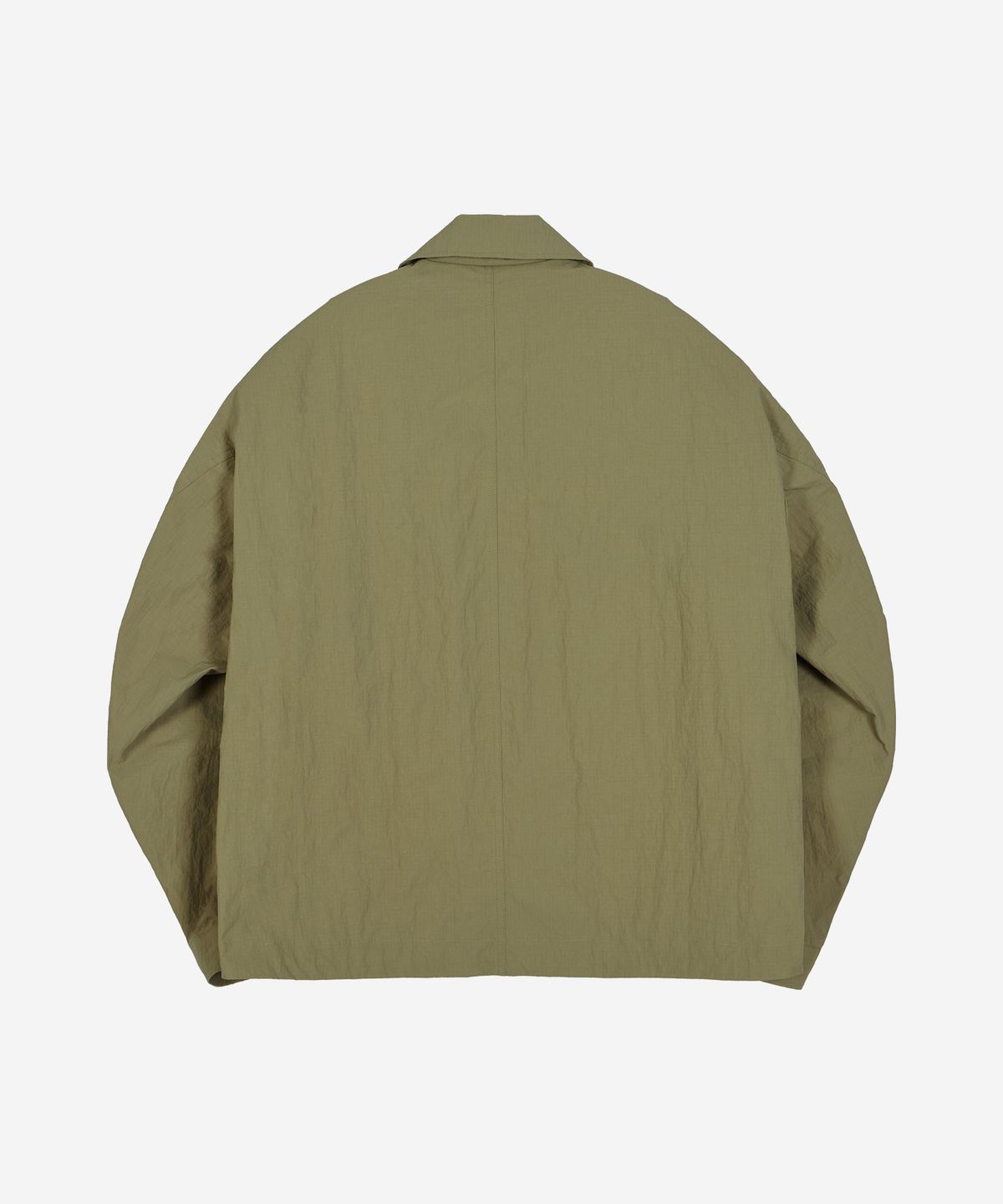 칼라파타르(KALAPATTHAR) Nylon Taslan Half Zip-Up Anorak Jacket - KHAKI