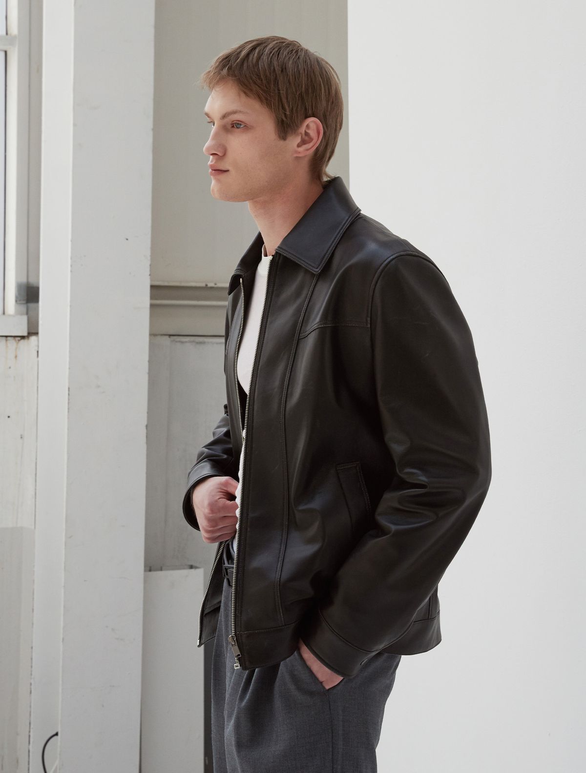 베르데마르(VERDEMAR) European Lambskin Vintage Single JK