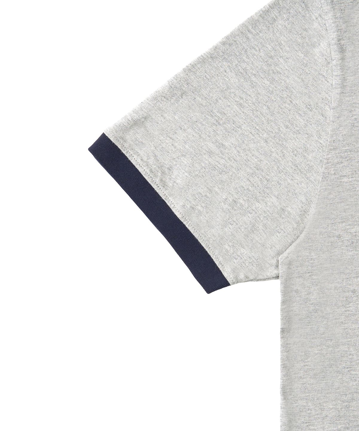 엑스컨테이너(EXCONTAINER) 포켓 하프 링거 티셔츠 (MELANGE GREY)