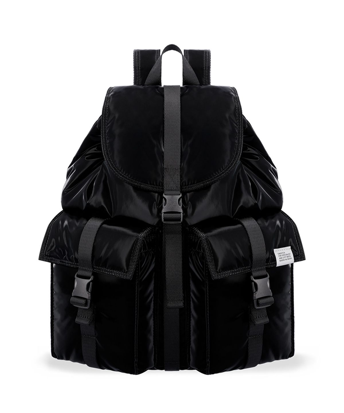 스위치(SWEETCH) CITY BOYS  RUCKSACK 001 S Glossy Black