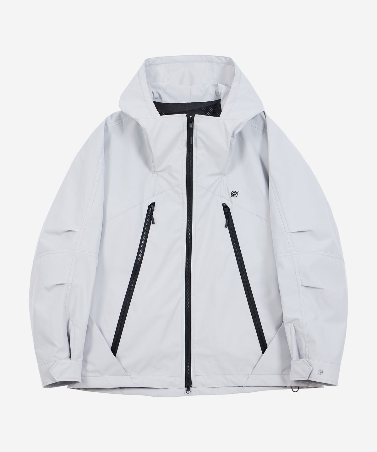 칼라파타르(KALAPATTHAR) 3Layer Hidden Pocket Hooded Jacket - LIGHT GRAY