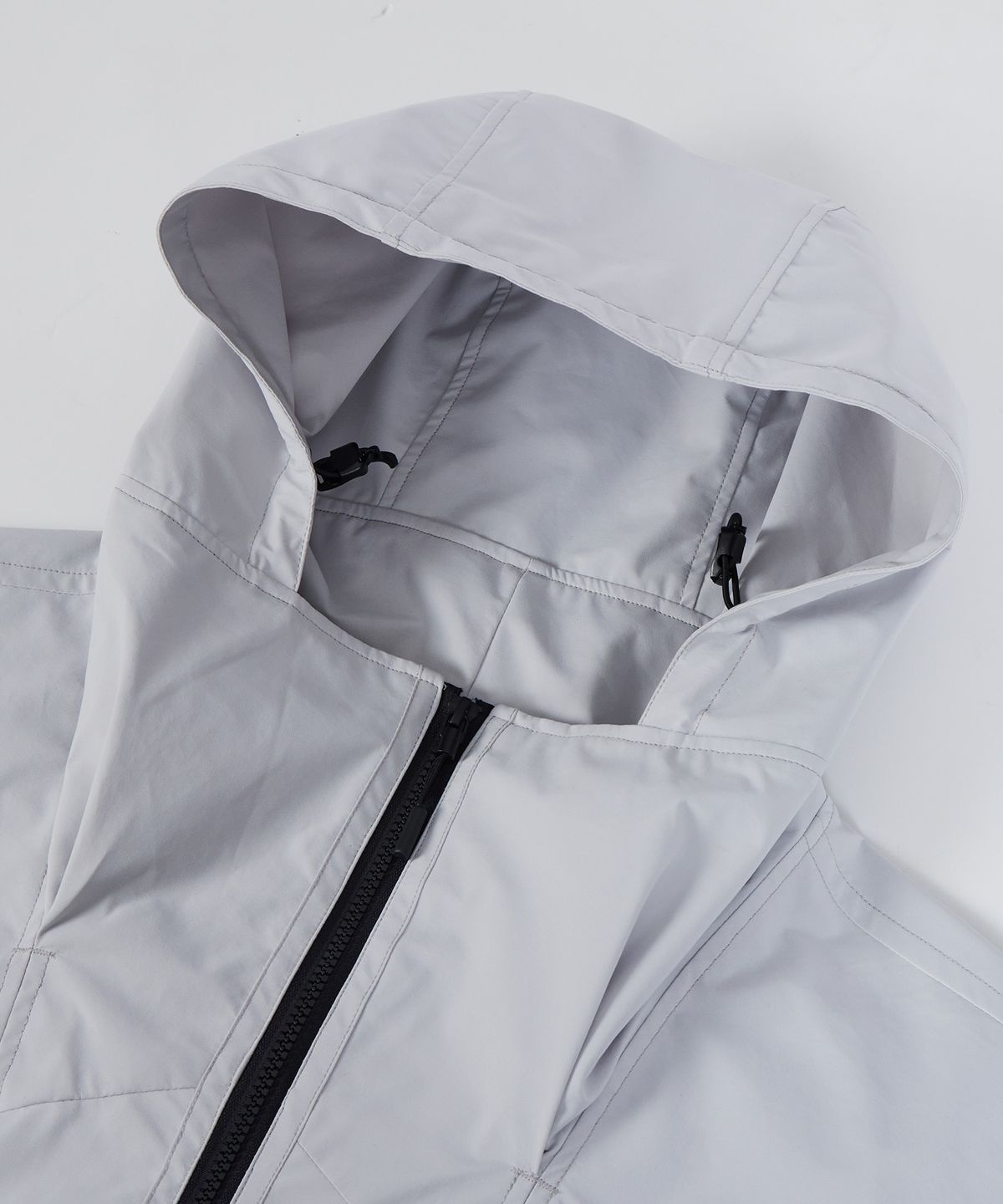 칼라파타르(KALAPATTHAR) 3Layer Hidden Pocket Hooded Jacket - LIGHT GRAY