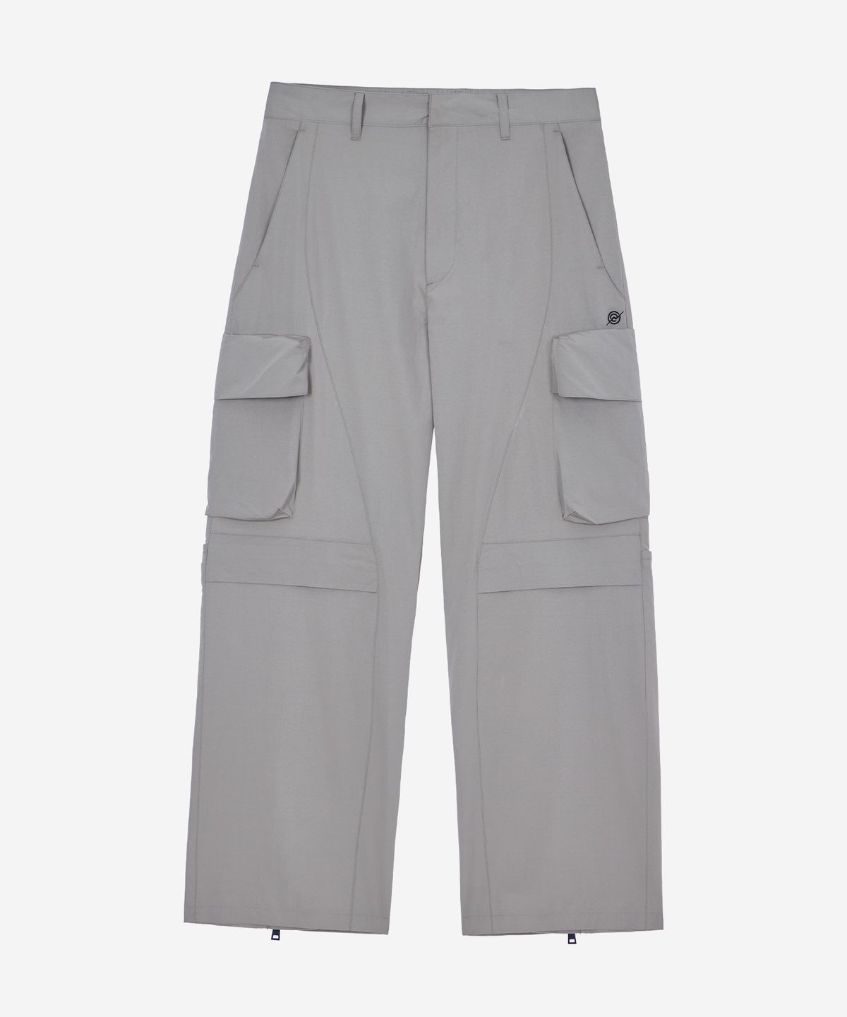 칼라파타르(KALAPATTHAR) Flap Knee Zipped Cargo Pants - BEIGE