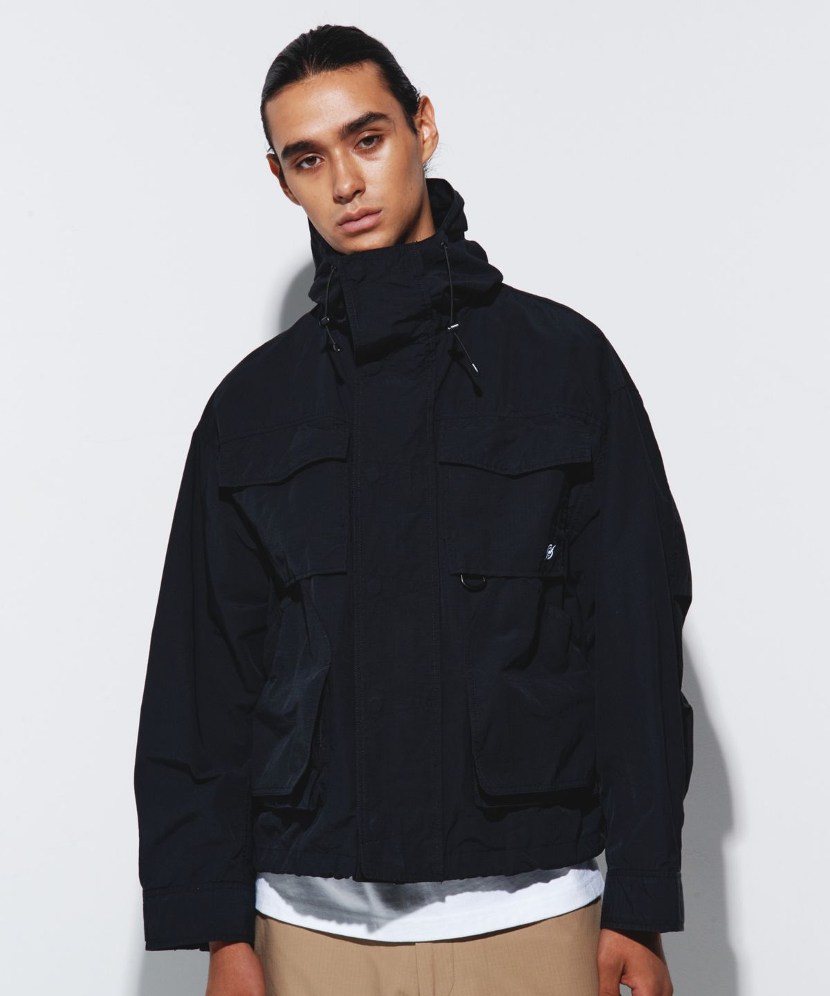 칼라파타르(KALAPATTHAR) CN Stormproof Utility Hooded Shell Jacket - BLACK