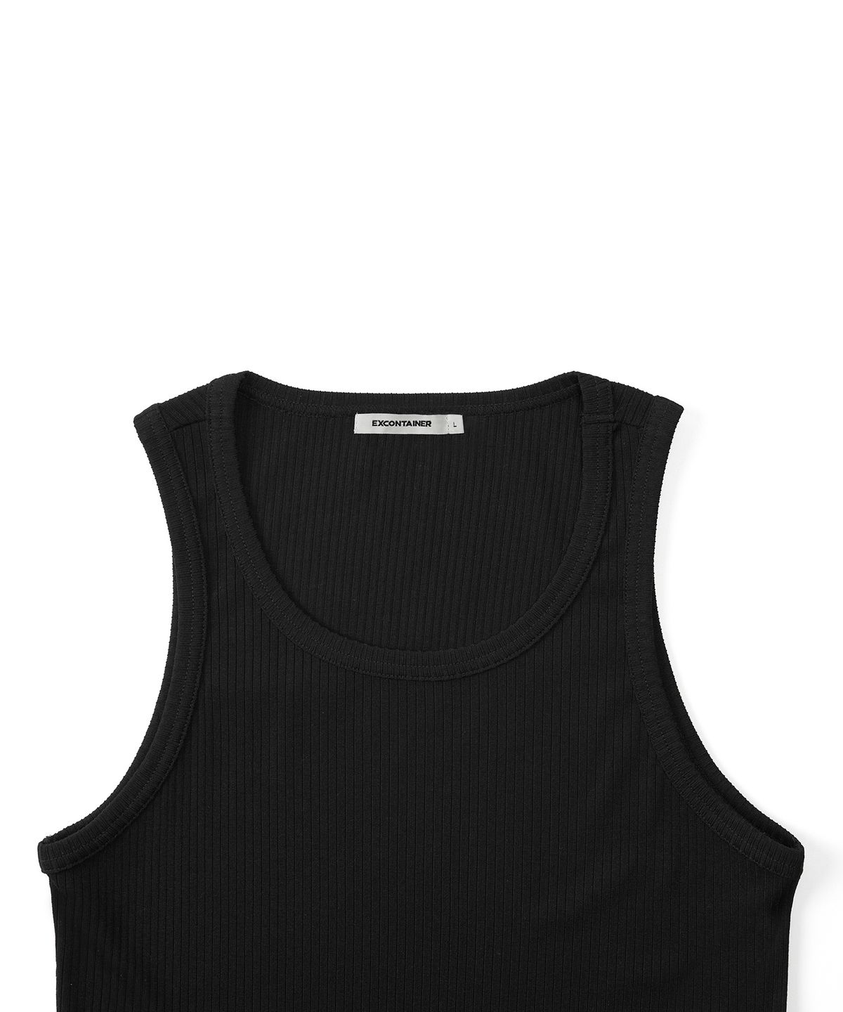 엑스컨테이너(EXCONTAINER) 이지 베이직 슬리브리스 (BLACK)