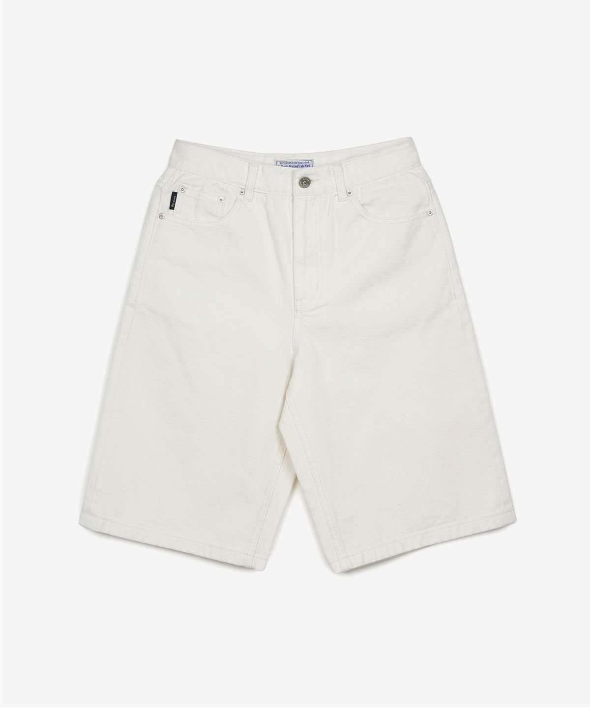 벤시몽(BENSIMON) BERMUDA HALF DENIM - ECRU