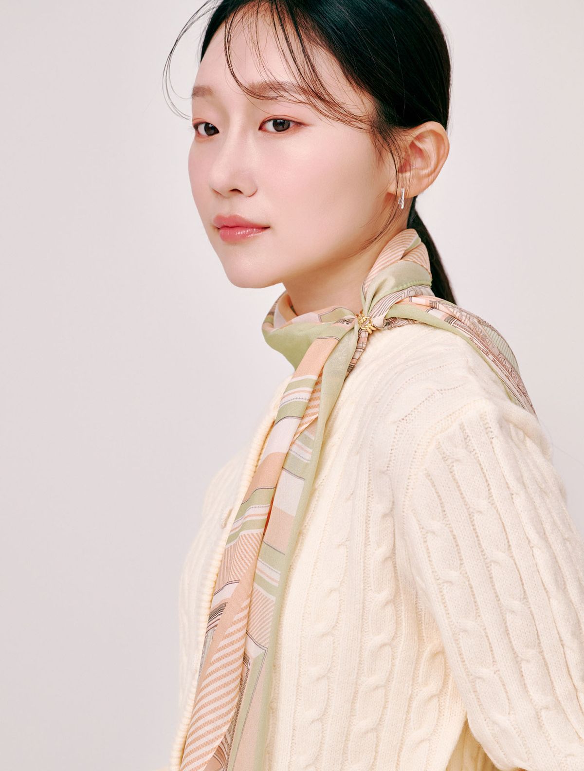 생럭슈(SAINTLUXURE) 멜리아 그린베이지