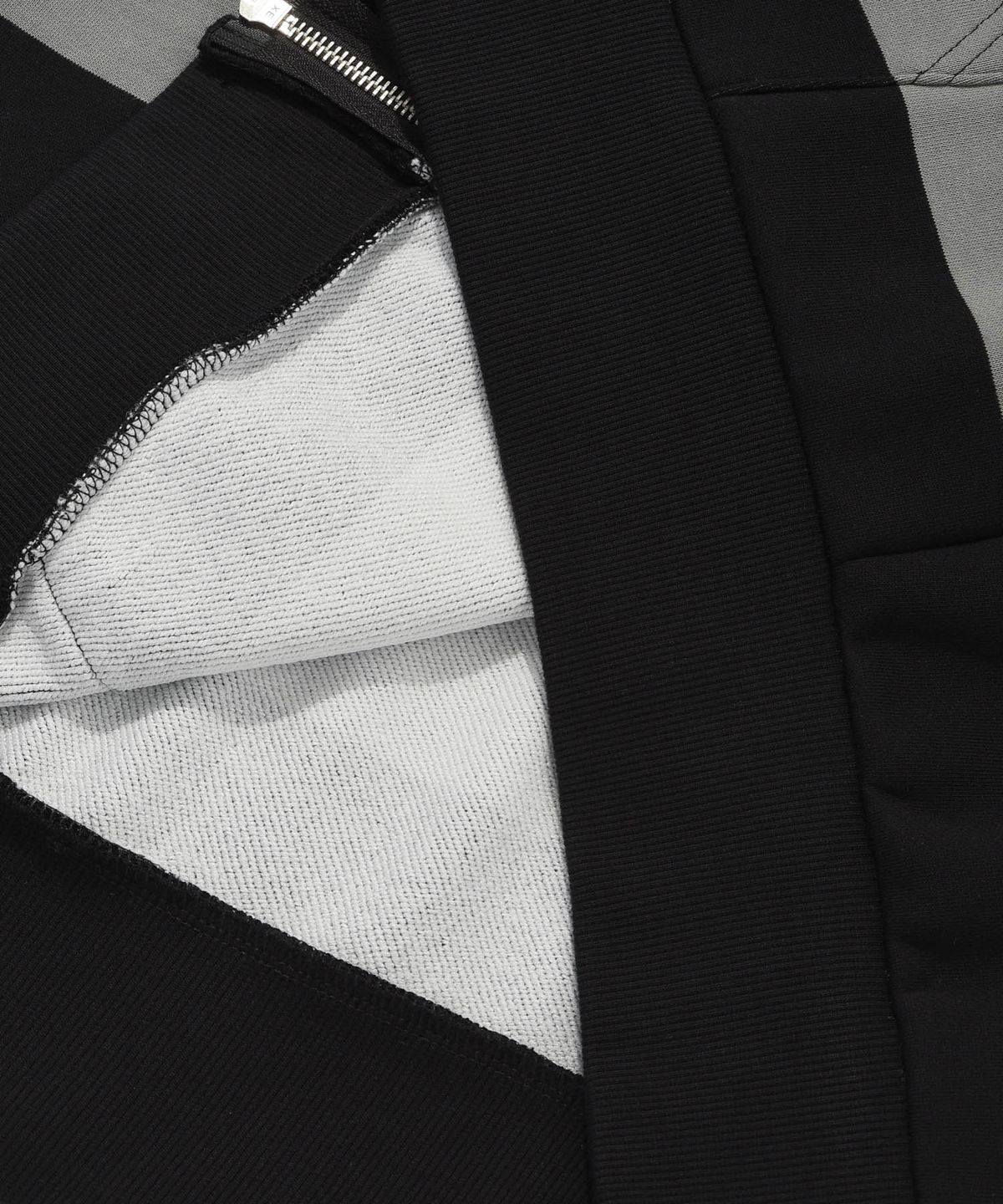 리트리버클럽(RETRIEVER CLUB) BOLD STRIPE HOOD ZIP UP [GRAY]
