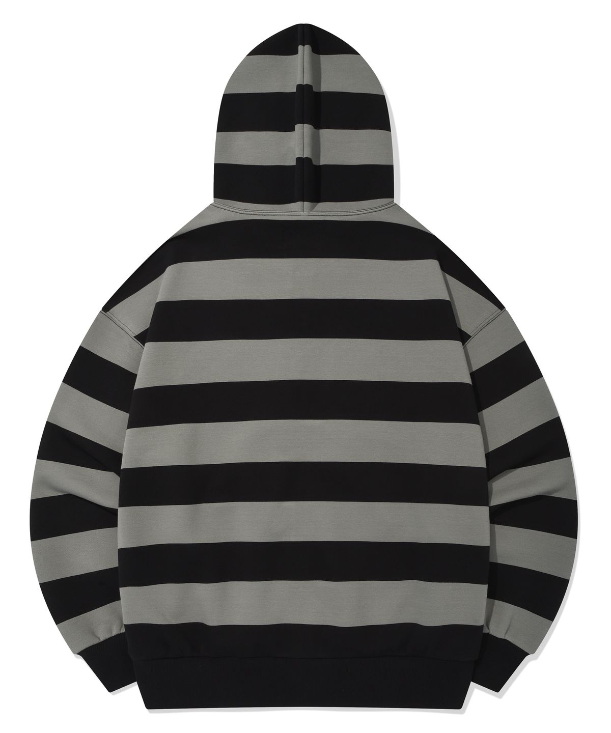 리트리버클럽(RETRIEVER CLUB) BOLD STRIPE HOOD ZIP UP [GRAY]