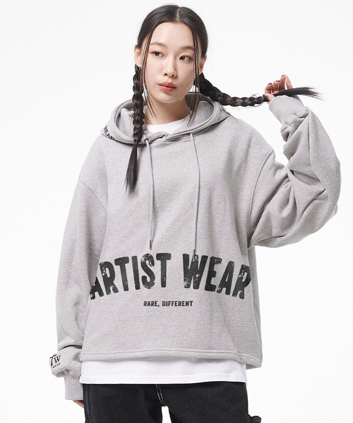 아티스트웨어(ARTISTWEAR) [ATW] 아치로고 이지후드