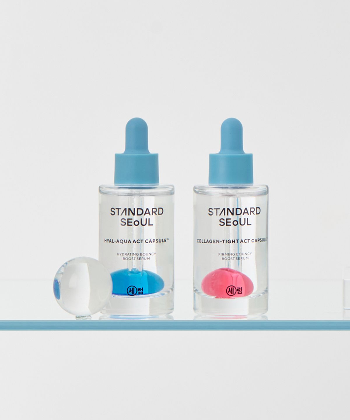 스탠다드서울(STANDARD SEOUL) [3종촉촉세트]버블 마스크 클렌저 50ml+하이드레이팅 바운시 부스트 세럼 30ml+글래스 겔 크림 50ml
