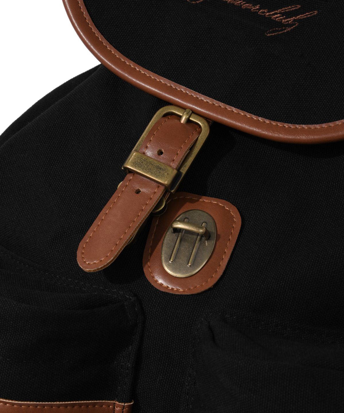 리트리버클럽(RETRIEVER CLUB) RC LOGO RUCK SACK [BROWN]