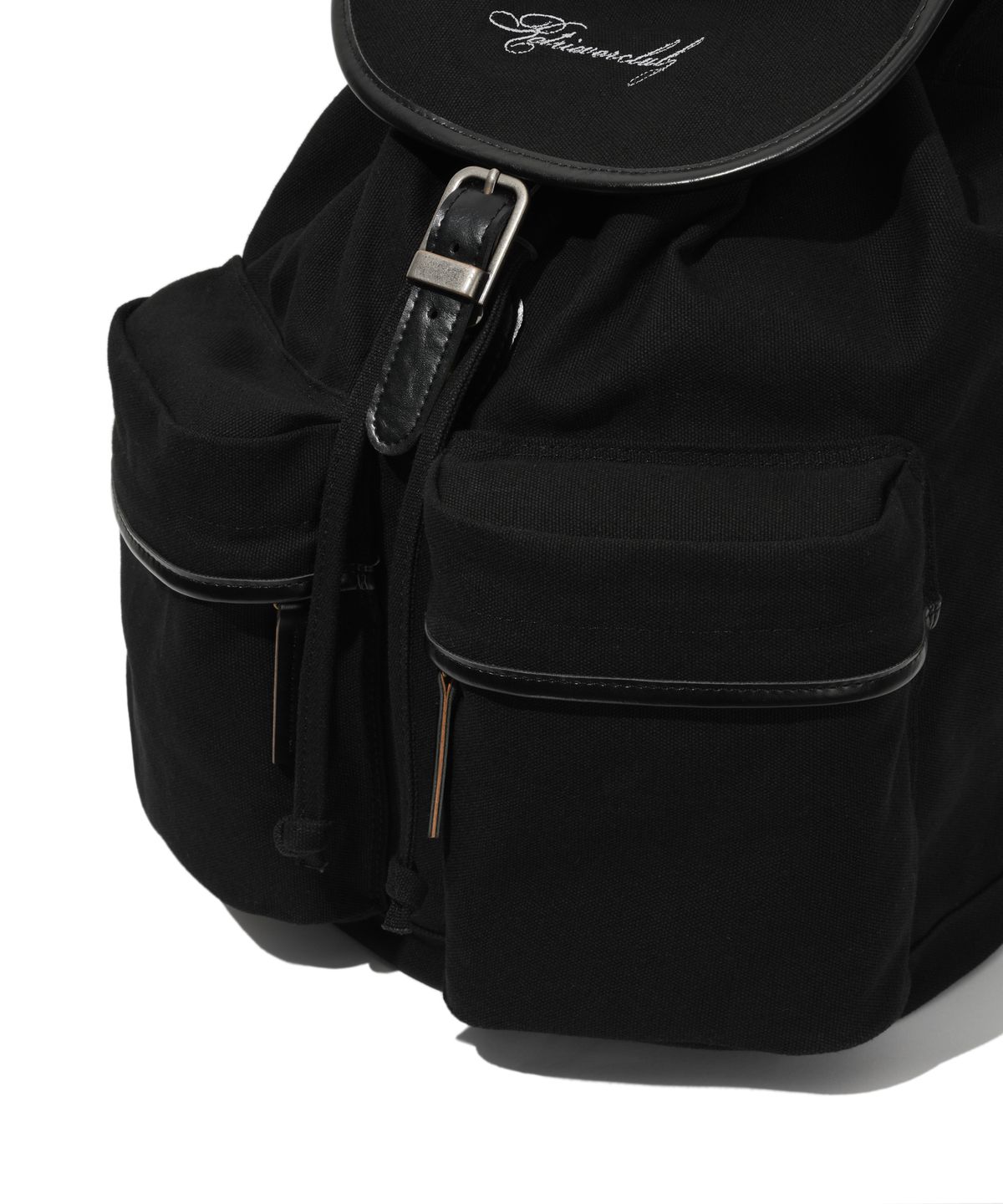 리트리버클럽(RETRIEVER CLUB) RC LOGO RUCK SACK [BLACK]