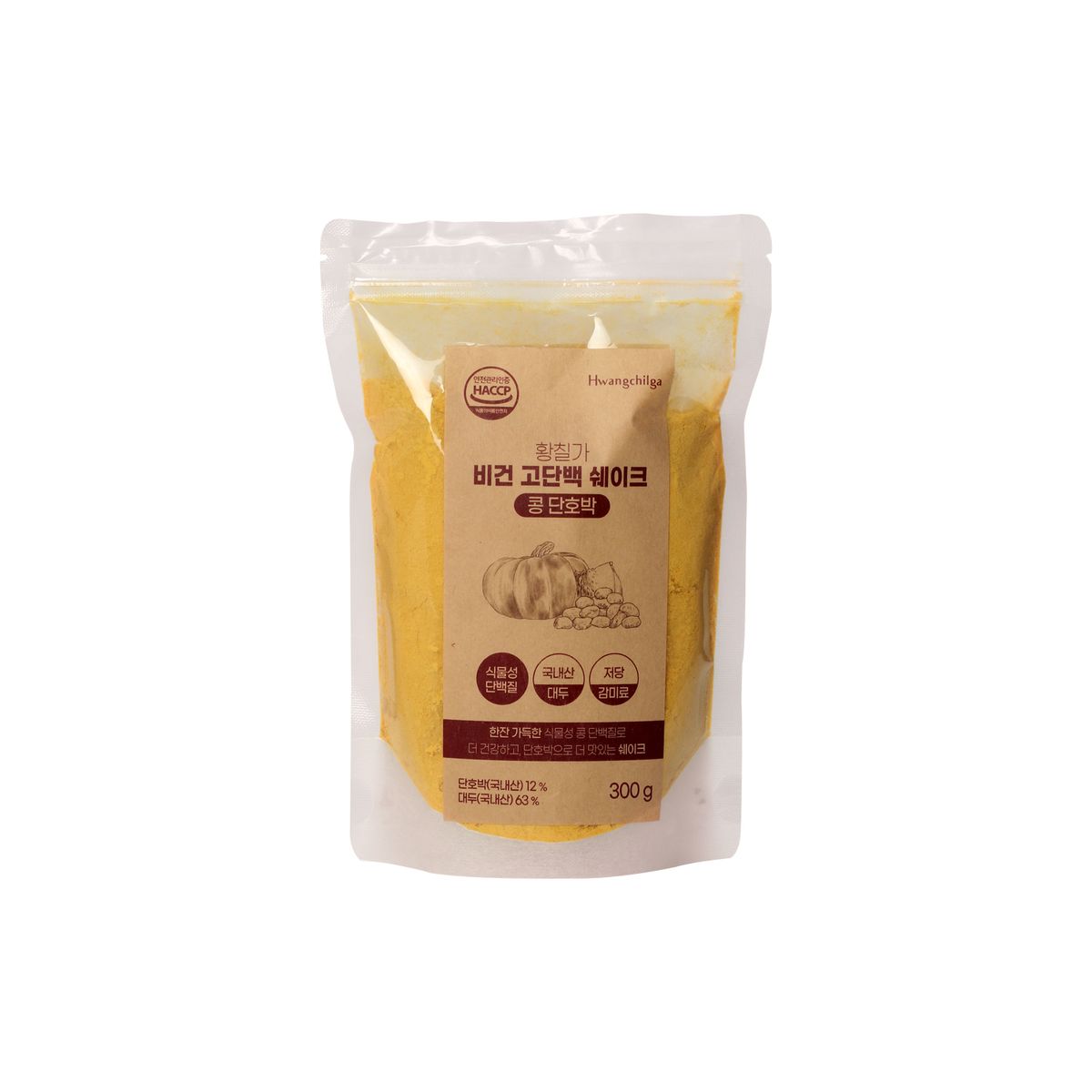 황칠가(HWANGCHILGA) 비건 고단백 쉐이크 300g