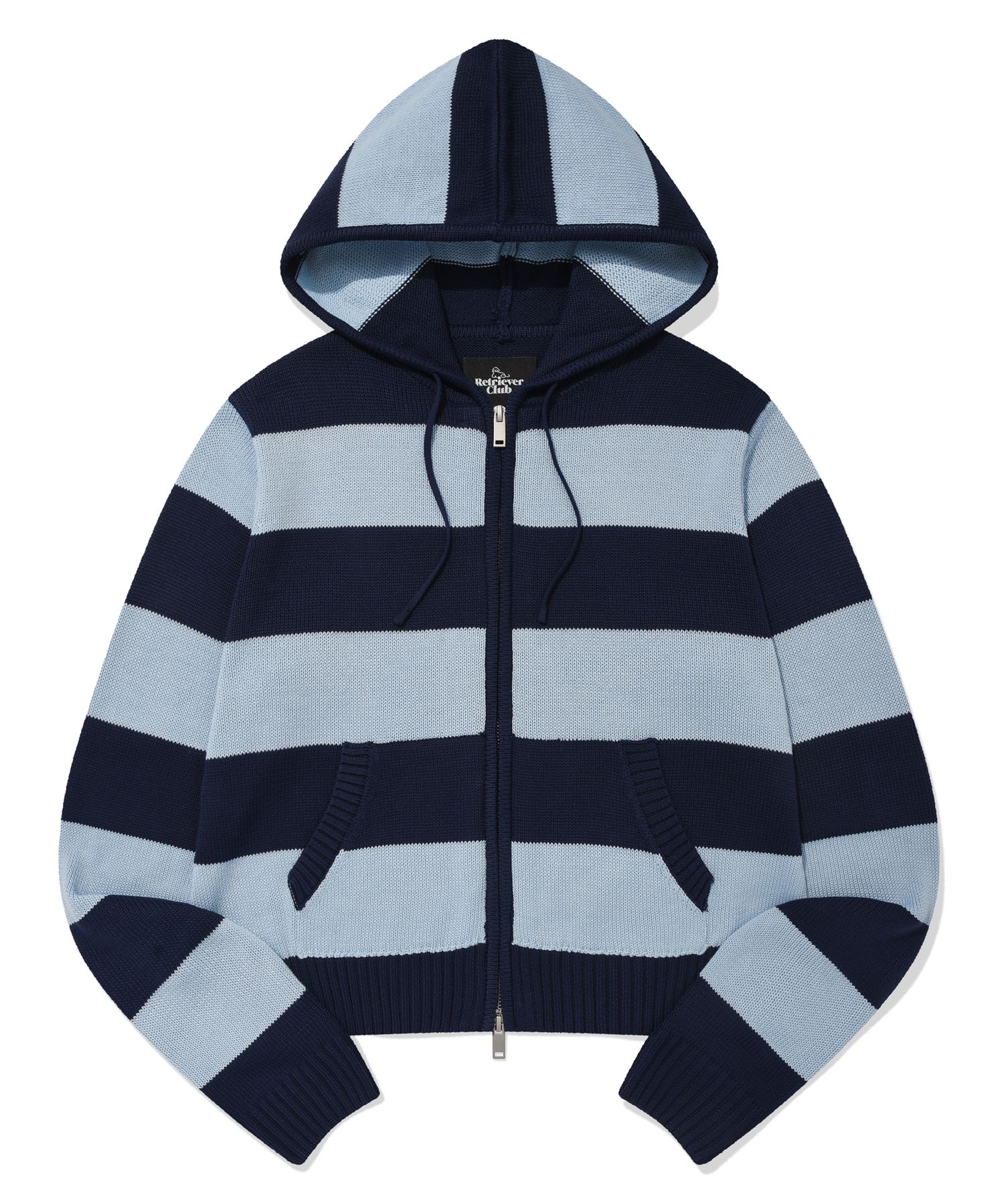 パーカー・フーディ RETRIEVER CLUB BOLD STRIPE HOOD ZIP UP 5FT1416 MUSINSA | RETRIEVER CLUB BOLD STRIPE CROP HOOD ZIP UP [SKY BLUE]