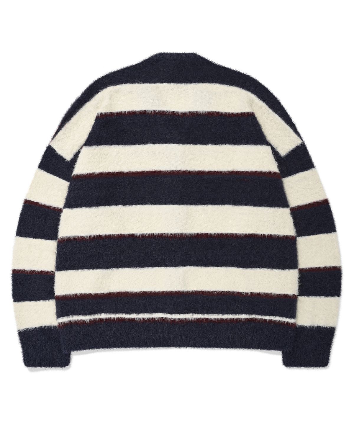 리트리버클럽(RETRIEVER CLUB) MULTI STRIPE CARDIGAN [NAVY]