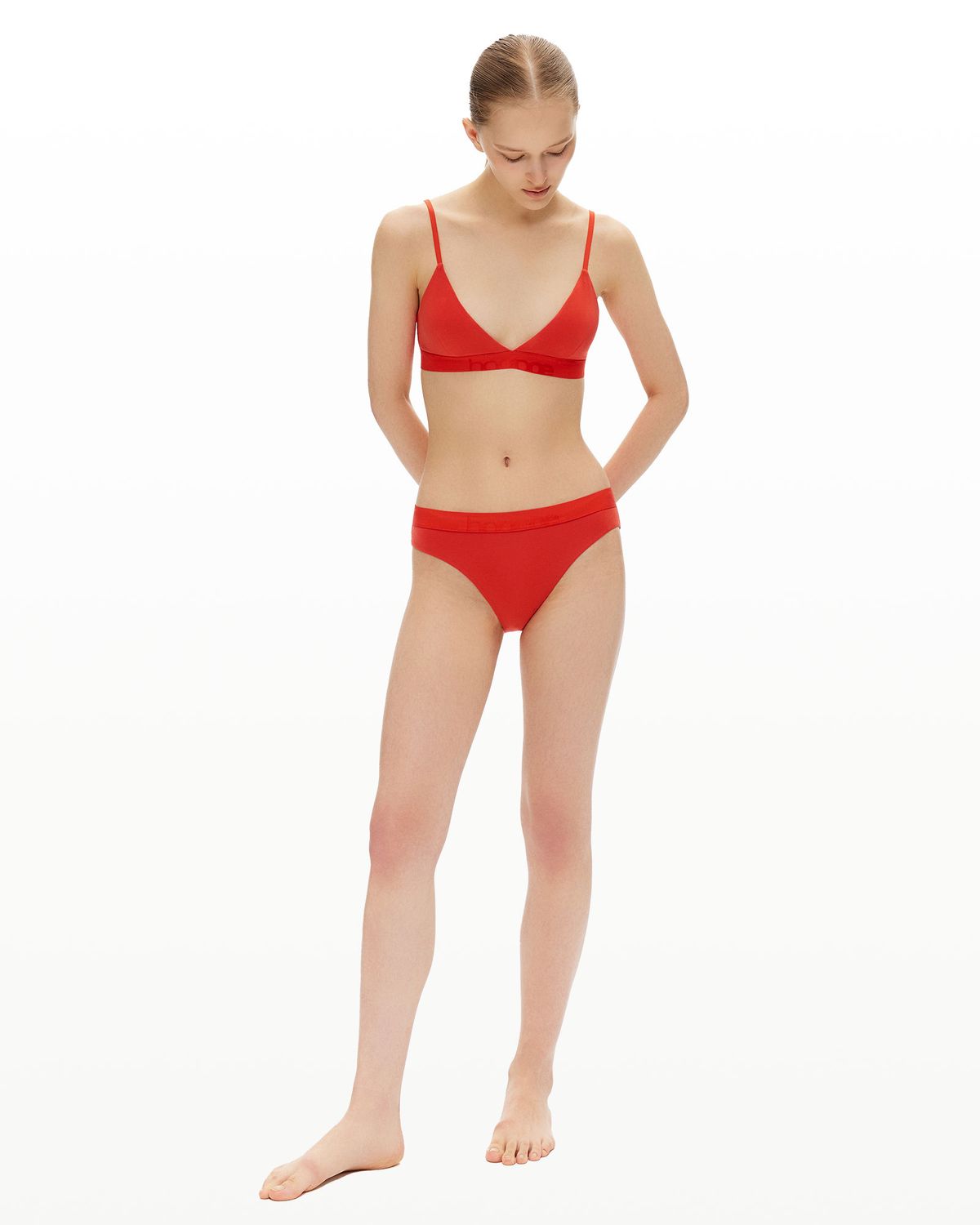 후포(HOOPOE) everyday brief_sunset orange