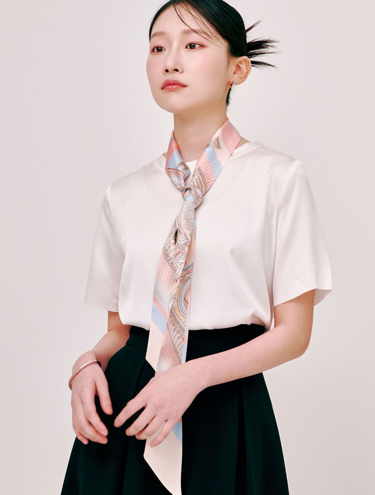 생럭슈(SAINTLUXURE) 릴리안 스카이블루