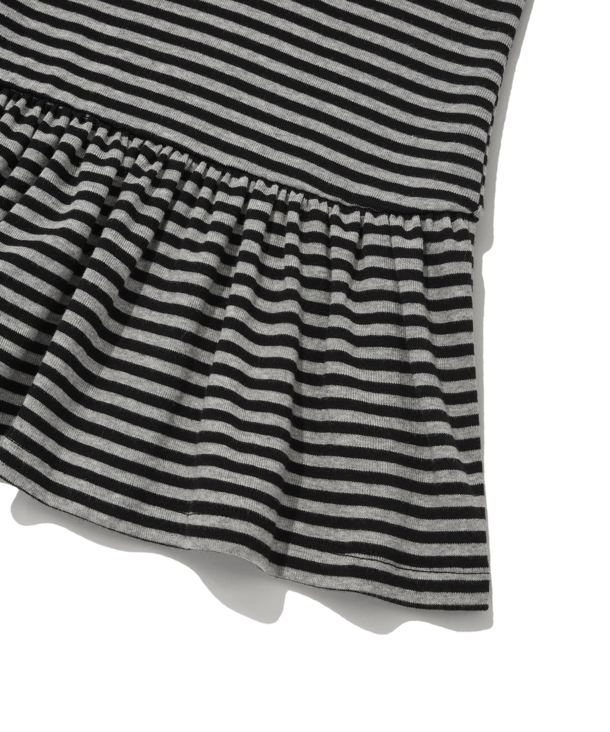 리트리버클럽(RETRIEVER CLUB) RUFFLE HOODIE [STRIPE]