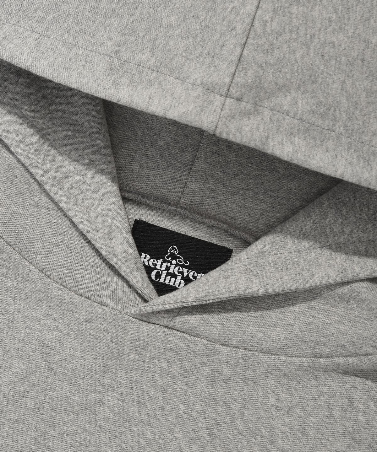 리트리버클럽(RETRIEVER CLUB) RUFFLE HOODIE [GRAY]