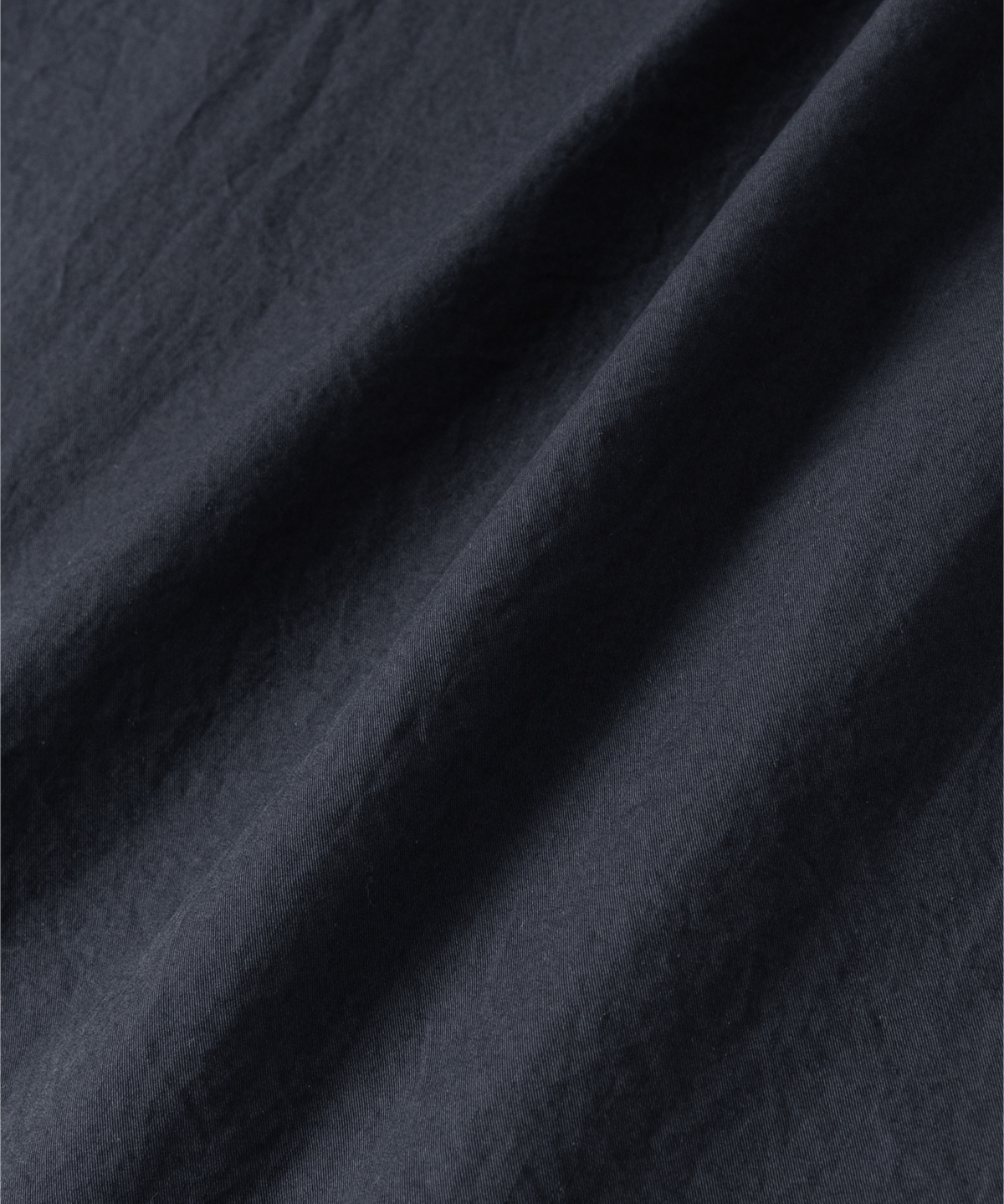 넌블랭크(NONBLANK) COTTON DRILL LS 셔츠_DARK NAVY