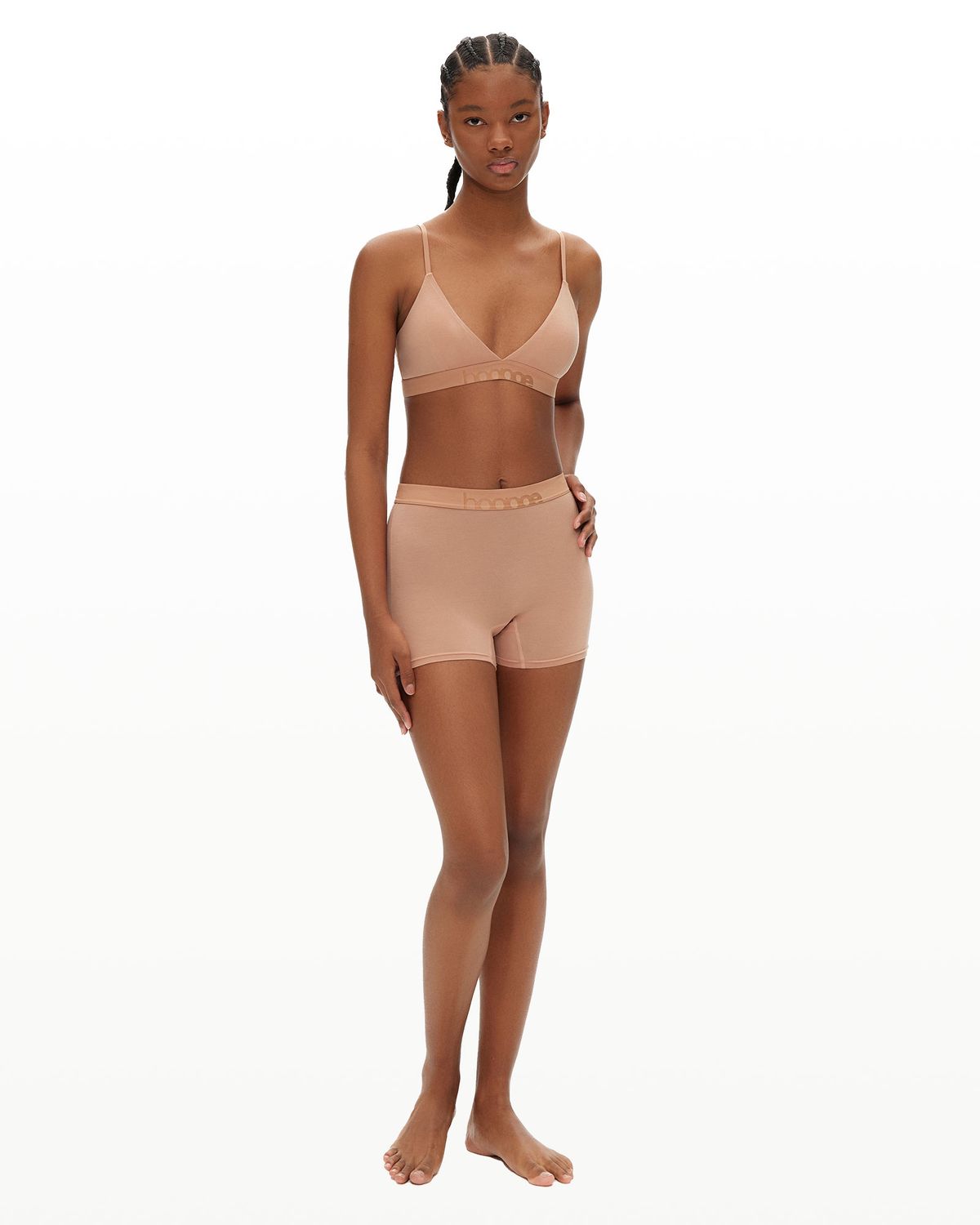 후포(HOOPOE) everyday boy shorts_rose sand