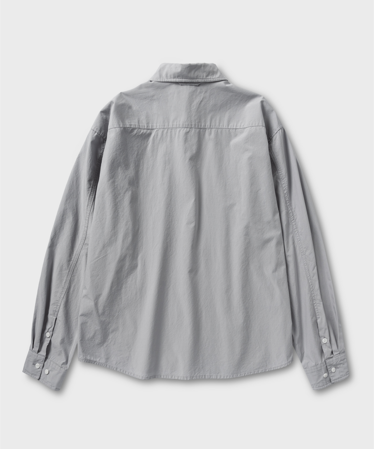 넌블랭크(NONBLANK) 텐셀 포켓 셔츠_LIGHT GREY