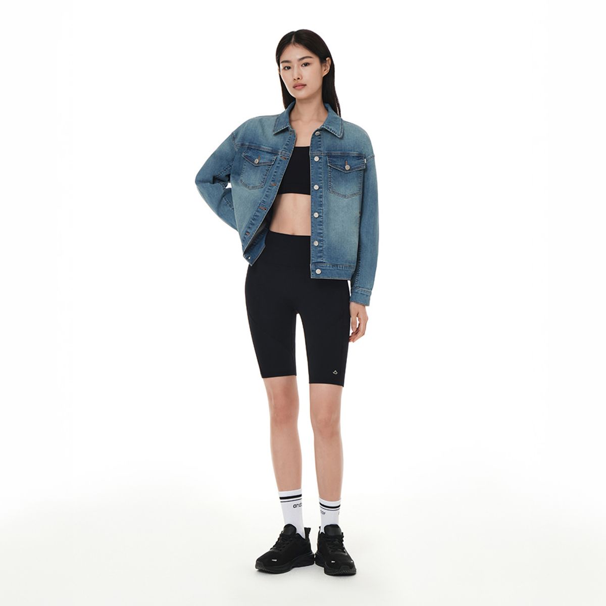 안다르(ANDAR) 컴포터블 데님 자켓