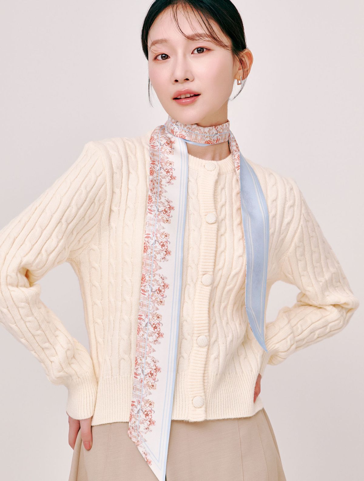 생럭슈(SAINTLUXURE) 로지 스카이블루