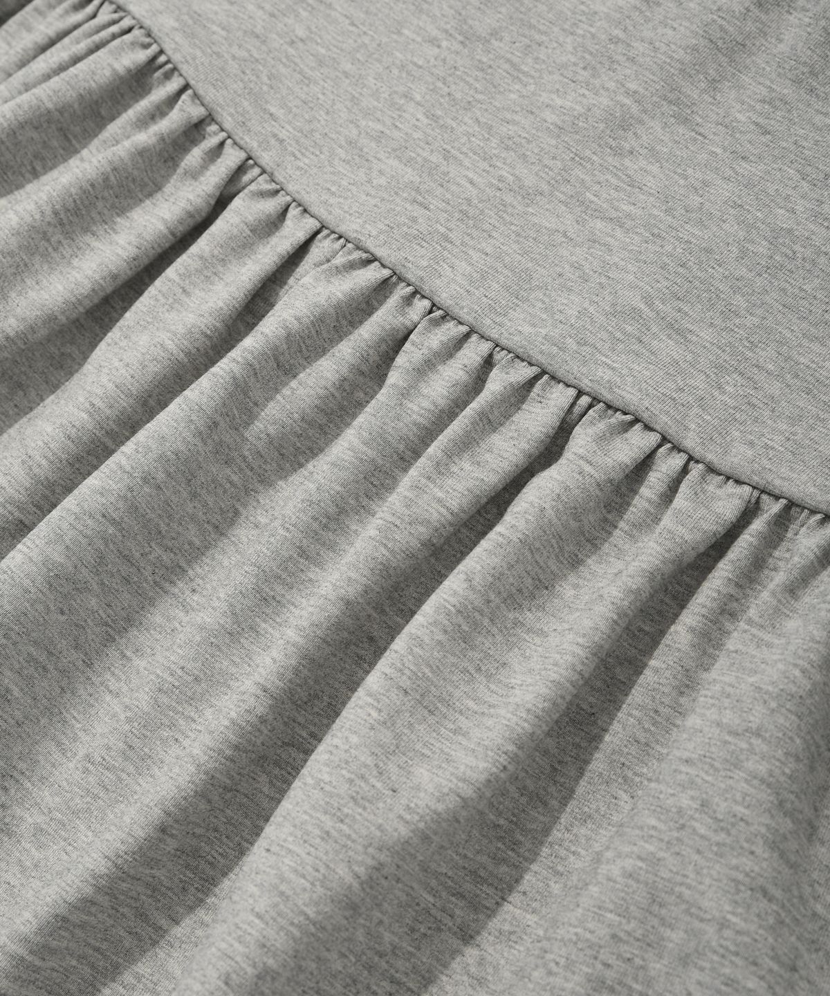 리트리버클럽(RETRIEVER CLUB) MINI SWEAT SKIRTS [MELANGE GRAY]