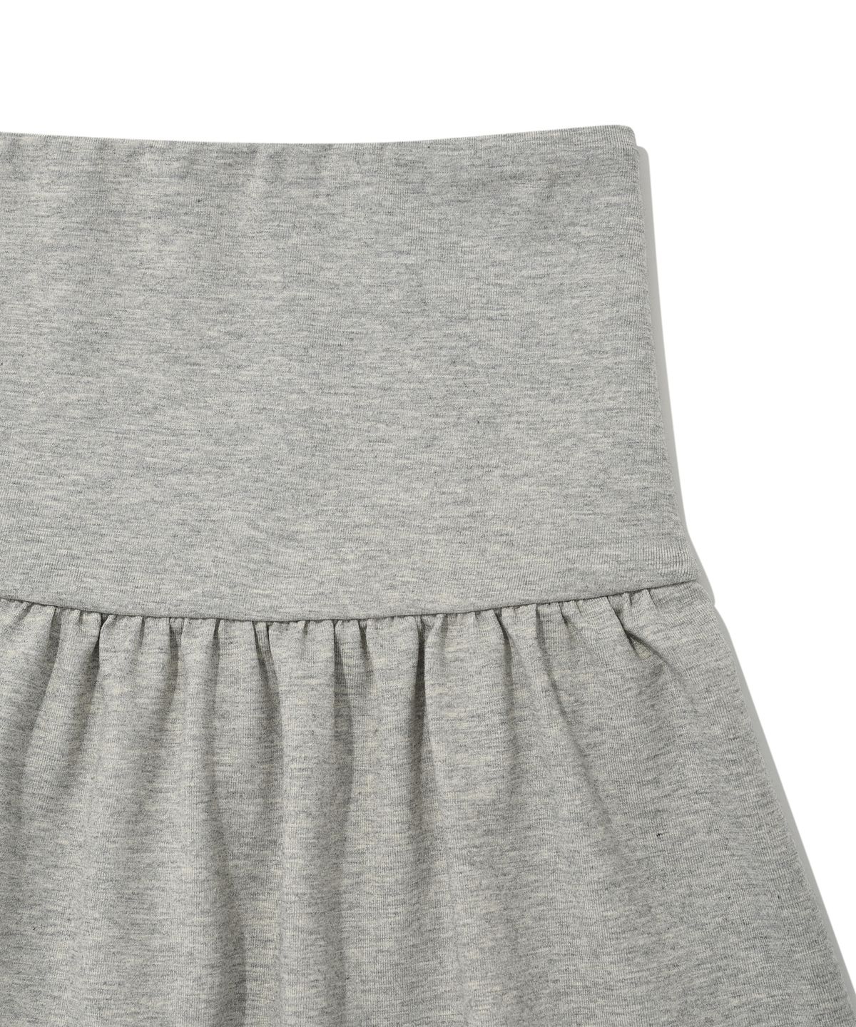 리트리버클럽(RETRIEVER CLUB) MINI SWEAT SKIRTS [MELANGE GRAY]