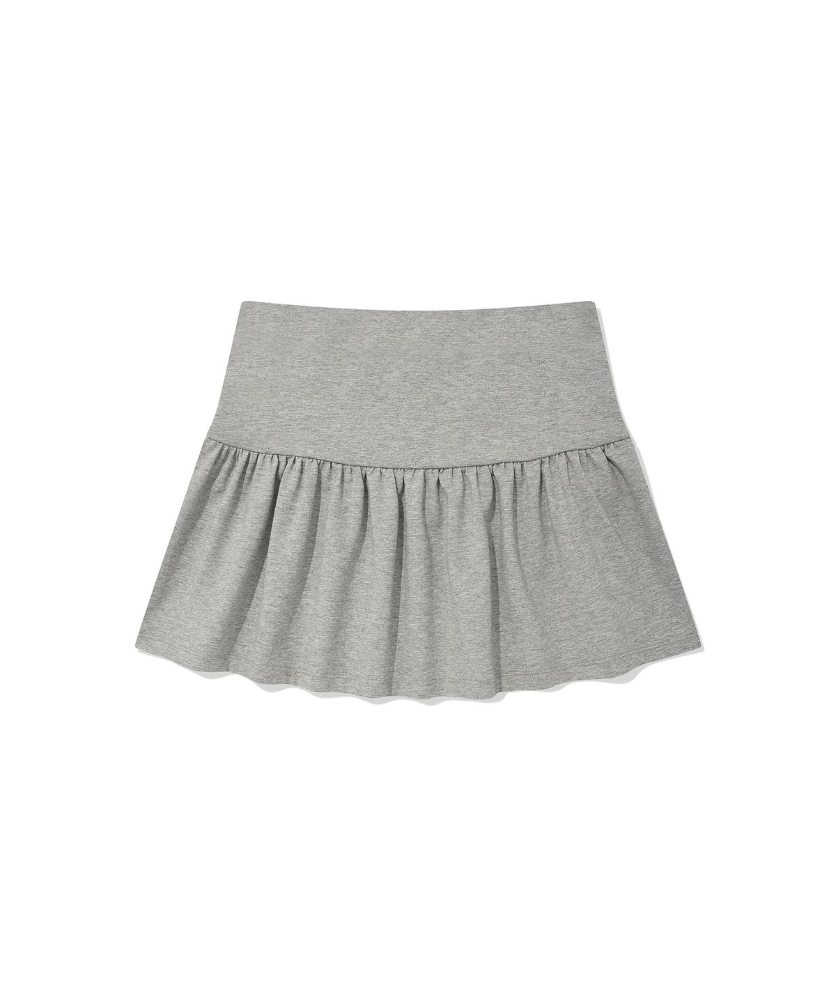 리트리버클럽(RETRIEVER CLUB) MINI SWEAT SKIRTS [MELANGE GRAY]