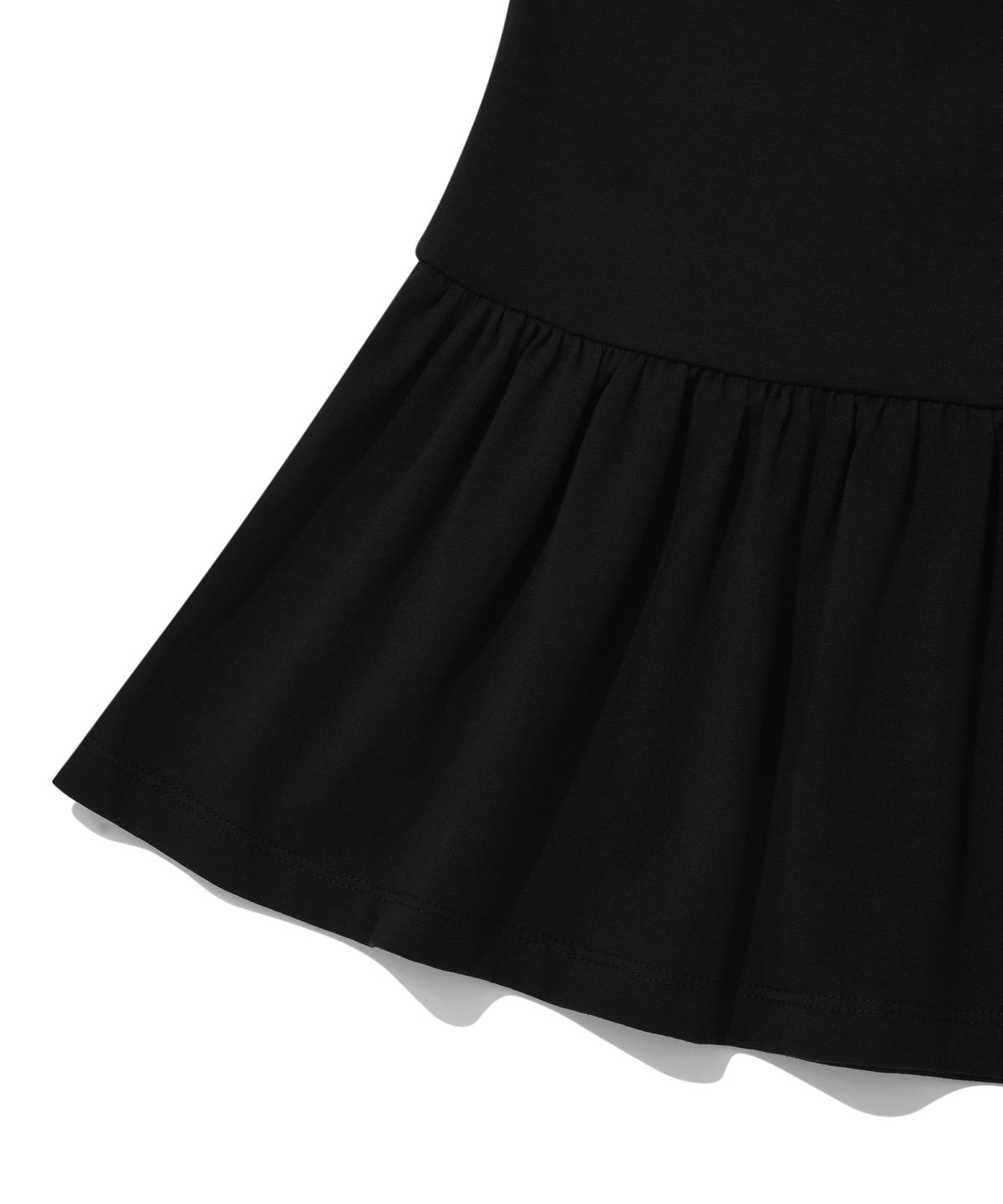 리트리버클럽(RETRIEVER CLUB) MINI SWEAT SKIRTS [BLACK]