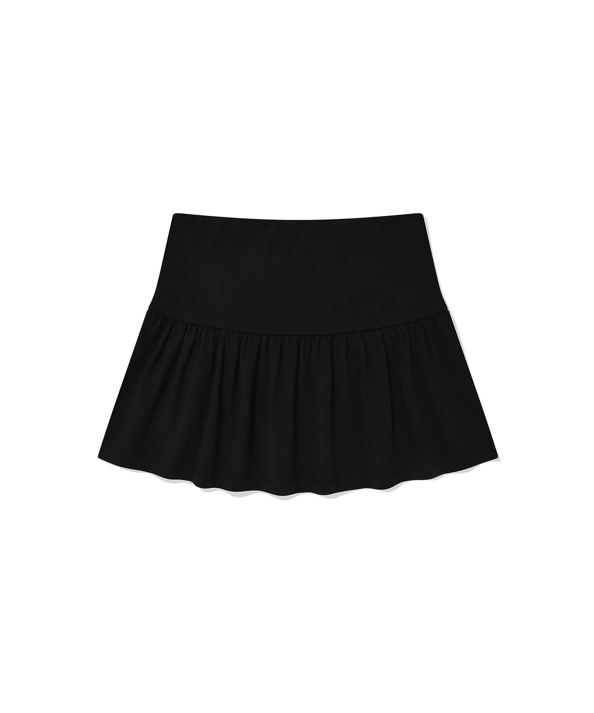 리트리버클럽(RETRIEVER CLUB) MINI SWEAT SKIRTS [BLACK]