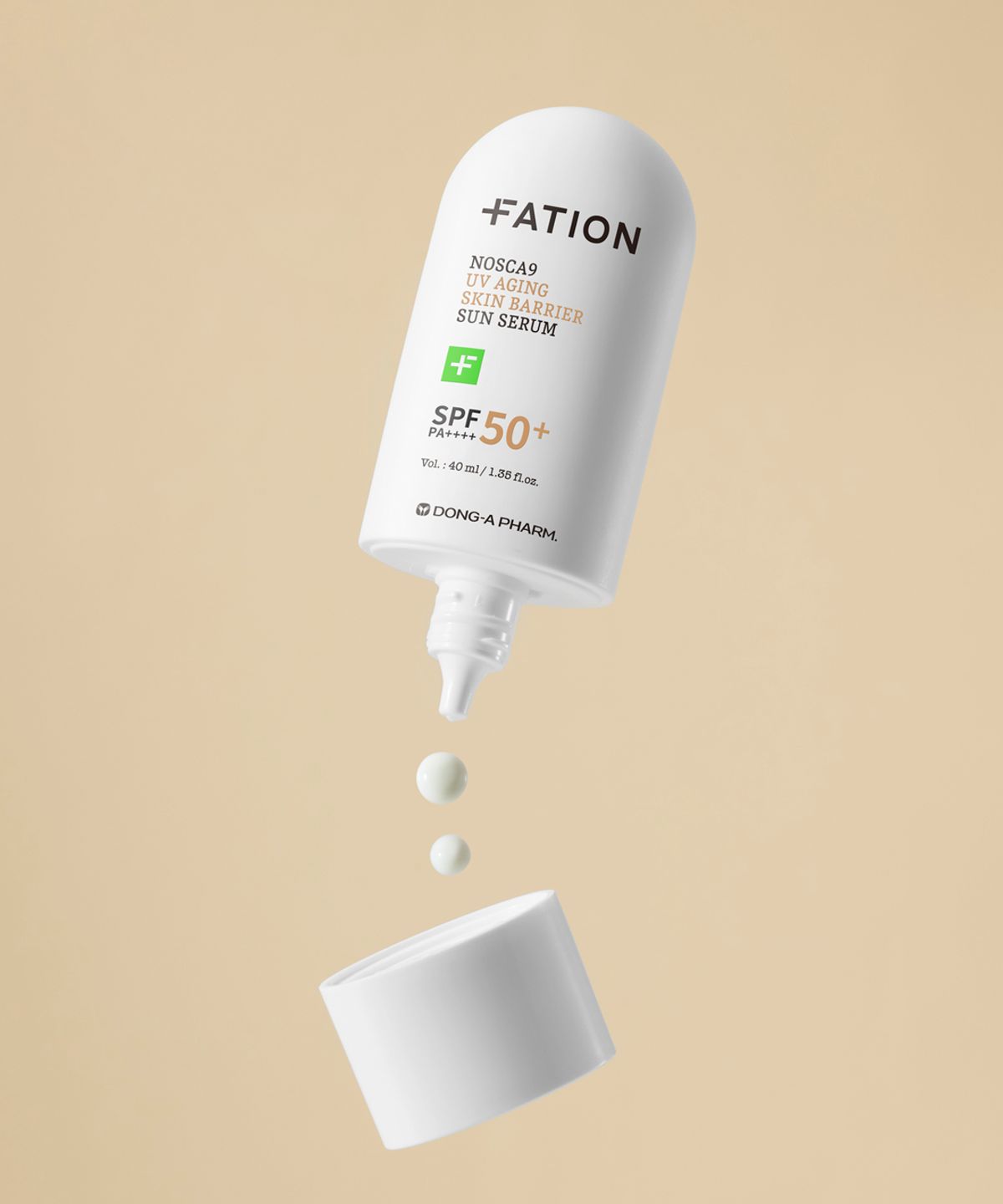 파티온(FATION) 노스카나인 유브이 에이징 베리어 선세럼 더블 (40ml+40ml) [SPF50+/PA++++]