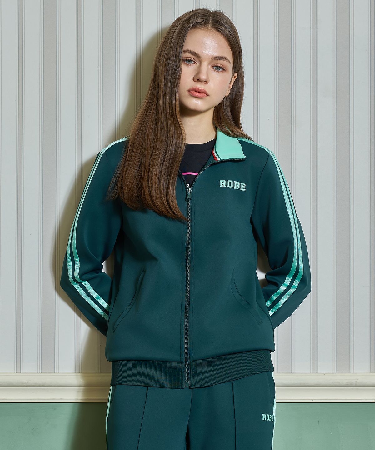 카파(KAPPA) [SET] 사이드라인 트랙 셋업 여성 3color