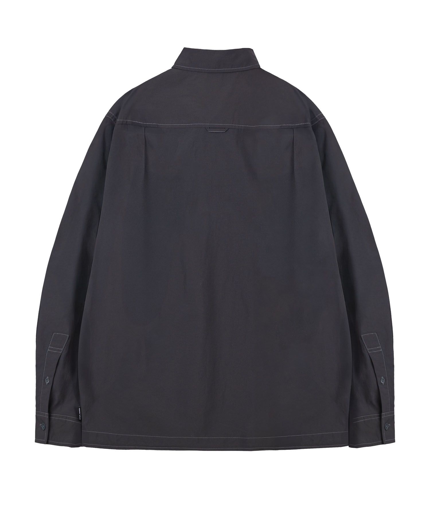 シャツ WACKY WILLY Nylon ripstop overfit shirt MUSINSA | WACKY WILLY Nylon ripstop overfit shirt charcoal