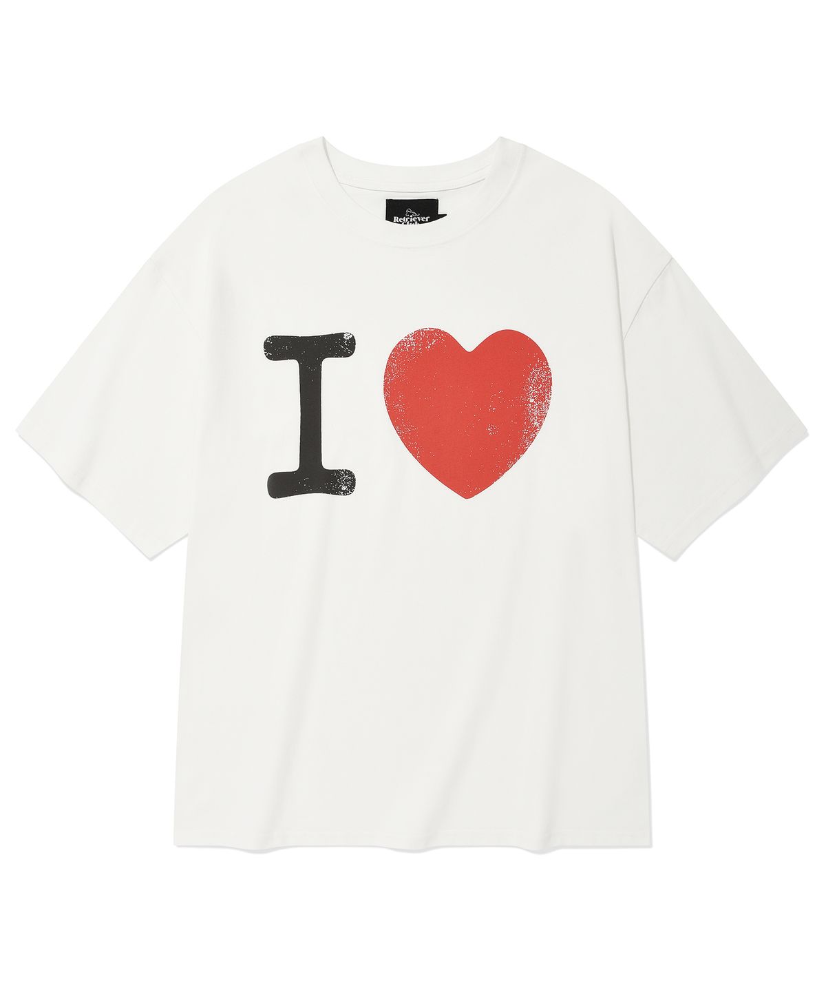 리트리버클럽(RETRIEVER CLUB) I LOVE TEE [WHITE]