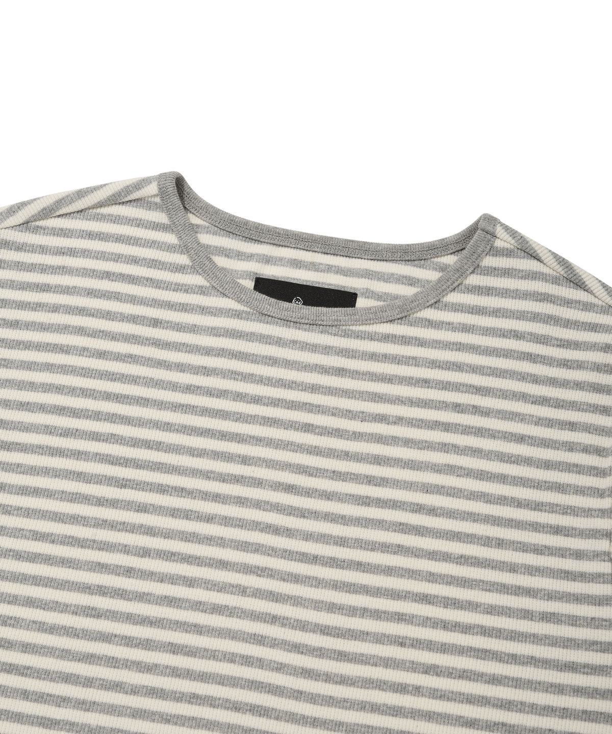 리트리버클럽(RETRIEVER CLUB) BASIC STRIPE LONG SLEEVE [GRAY]