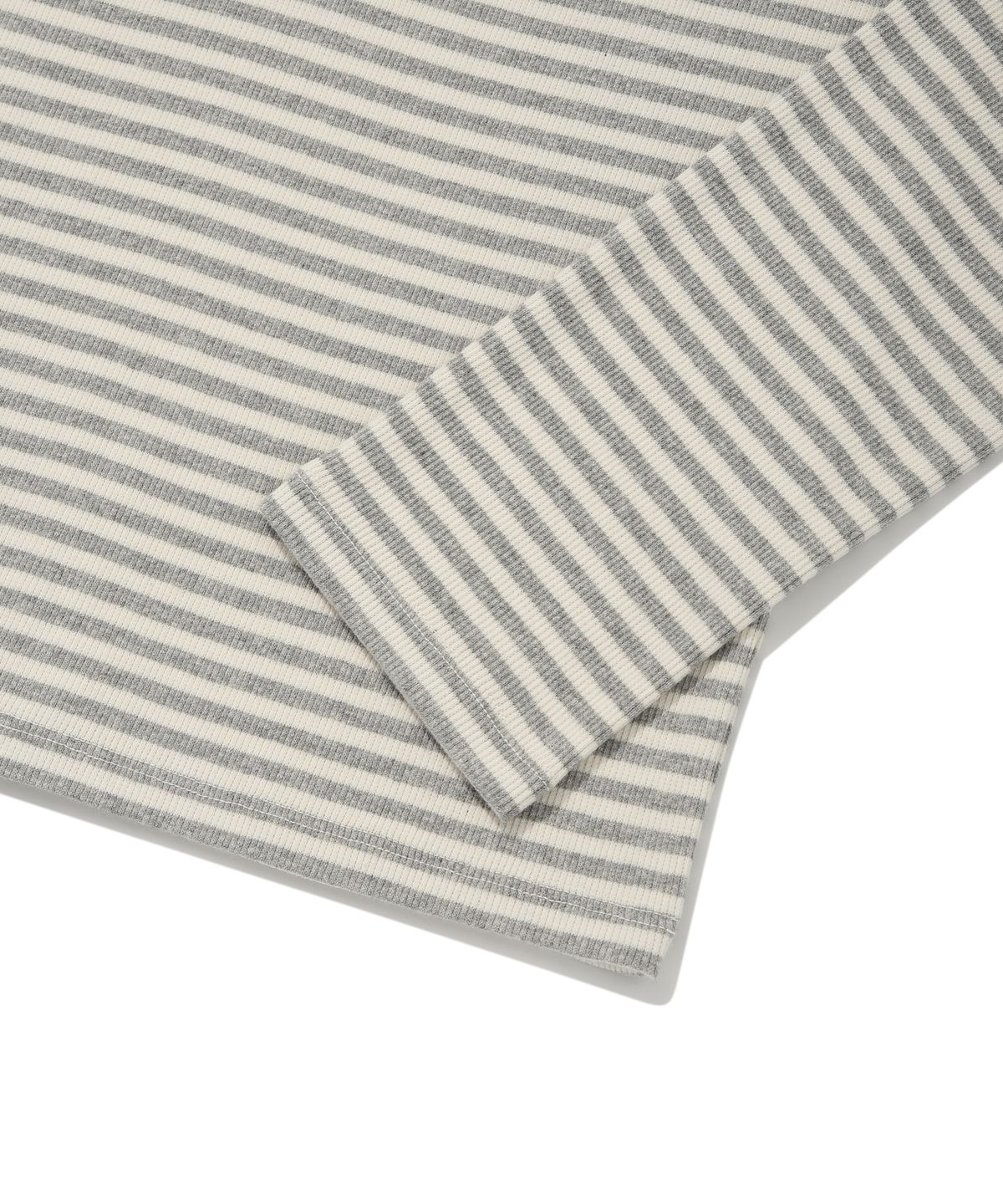 리트리버클럽(RETRIEVER CLUB) BASIC STRIPE LONG SLEEVE [GRAY]