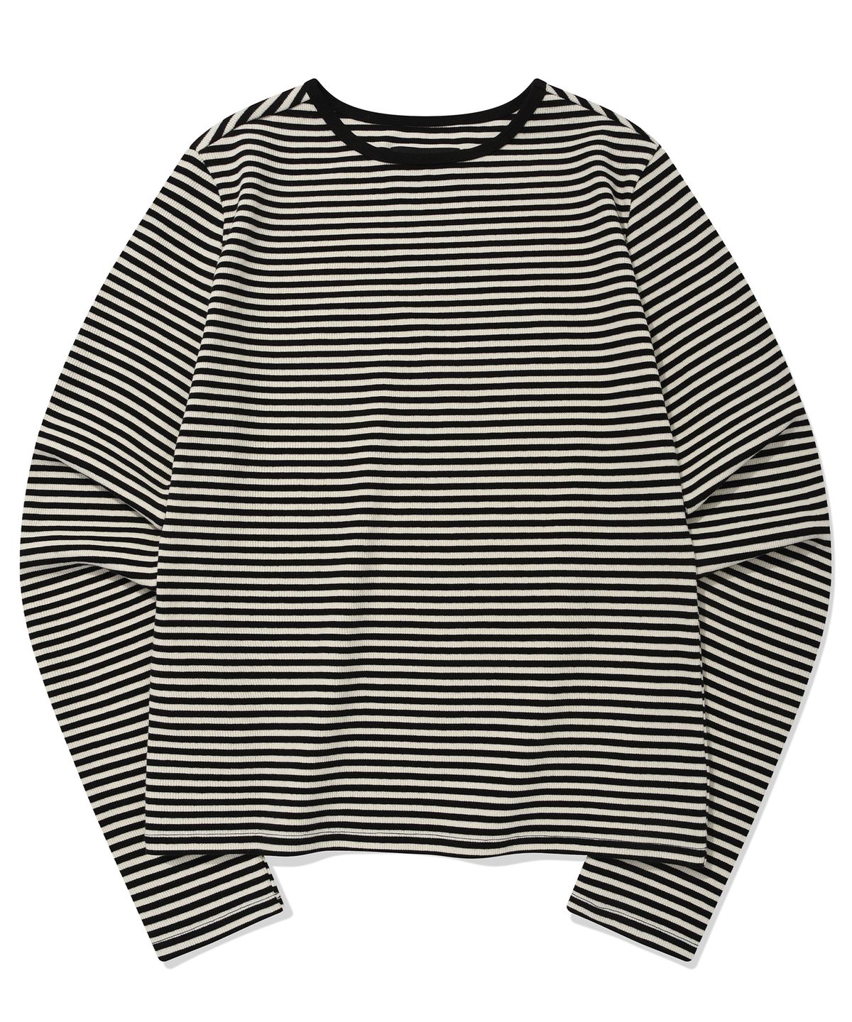 리트리버클럽(RETRIEVER CLUB) BASIC STRIPE LONG SLEEVE [BLACK]