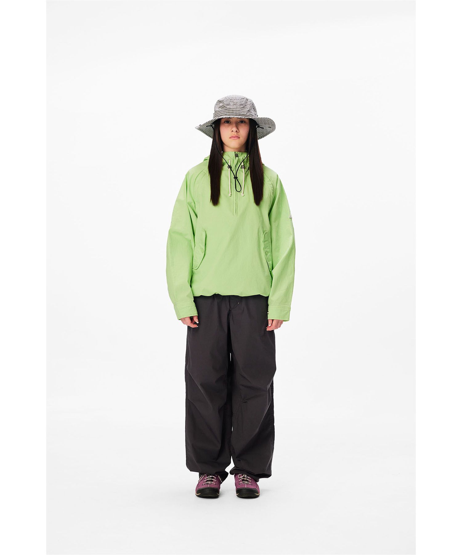 MUSINSA | SUNLOVE 2Way Field Anorak Jacket Green