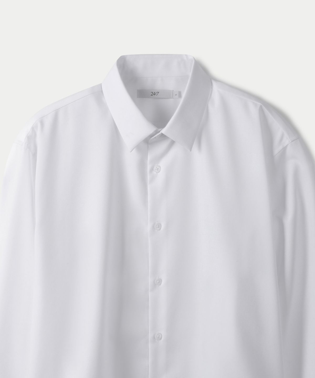 247시리즈(247SERIES) 오피서 스탠다드 셔츠(TECH TWILL) WHITE