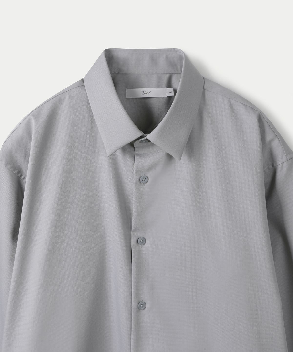 247시리즈(247SERIES) 오피서 스탠다드 셔츠(TECH TWILL) GRAY