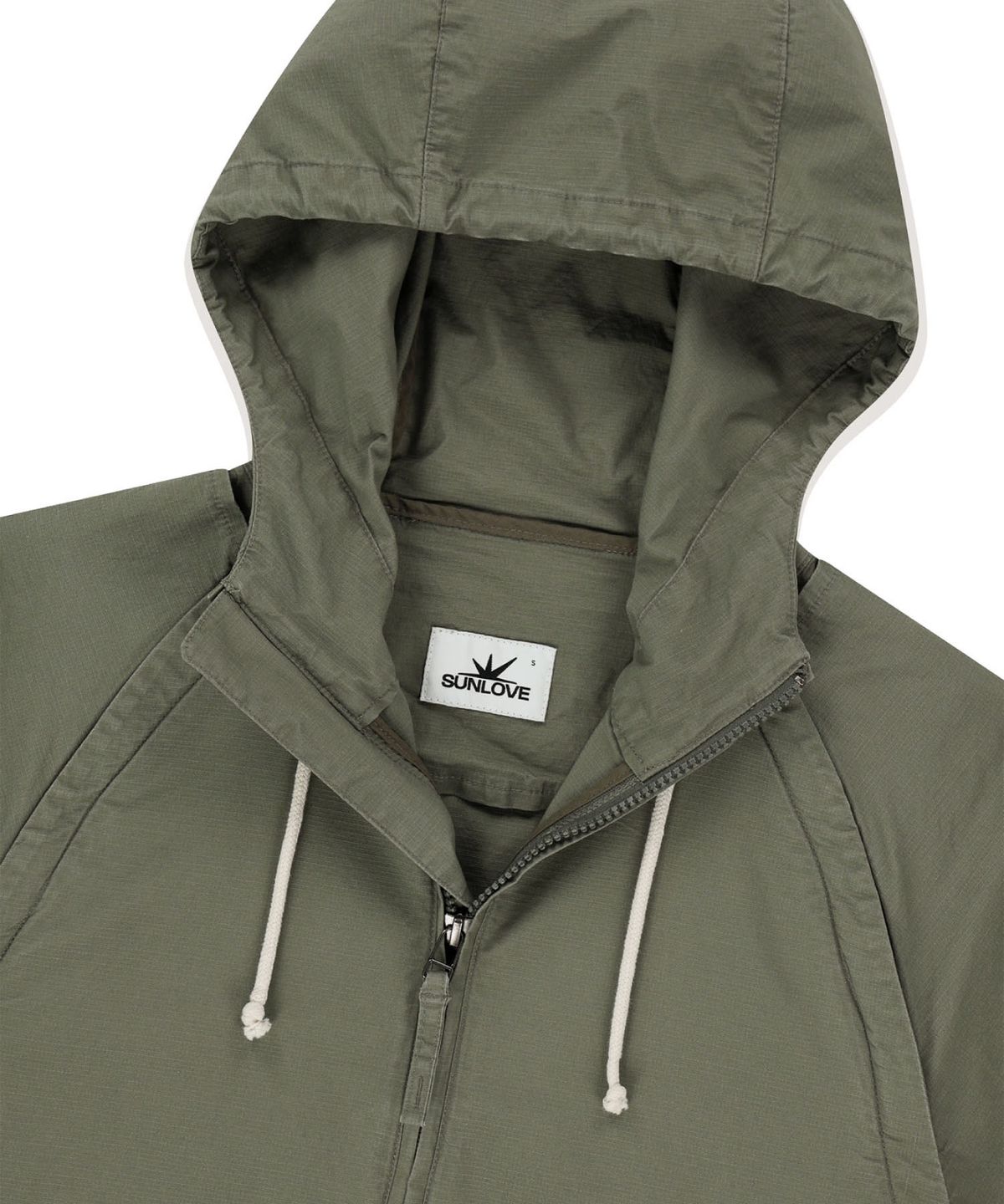 썬러브투어(SUNLOVETOUR) 2Way Field Anorak Jacket Olive